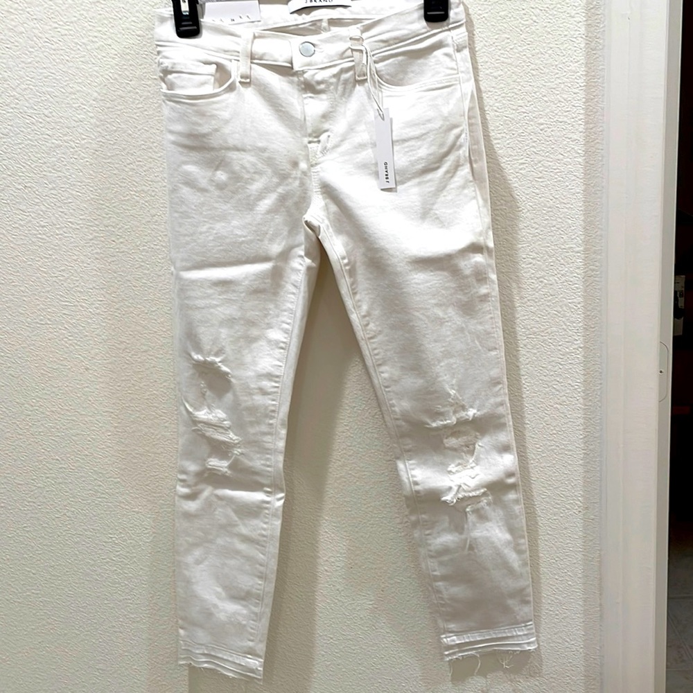 J Brand cropped low rise